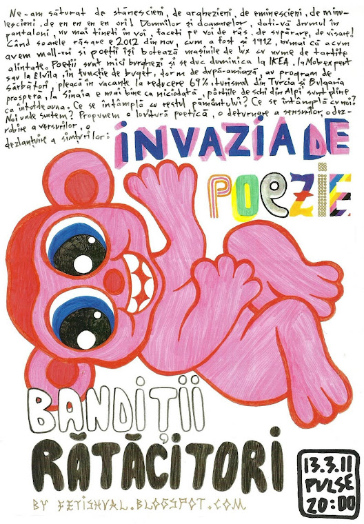 Poster for The Poetry Invasion Event by The Lost Bandits