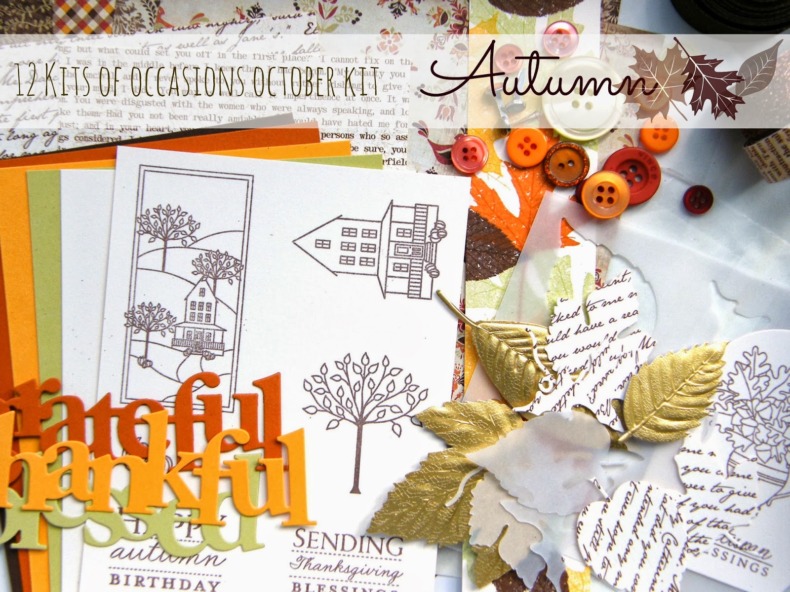 K and R Designs 12 Kits Of occasions {October 2013}