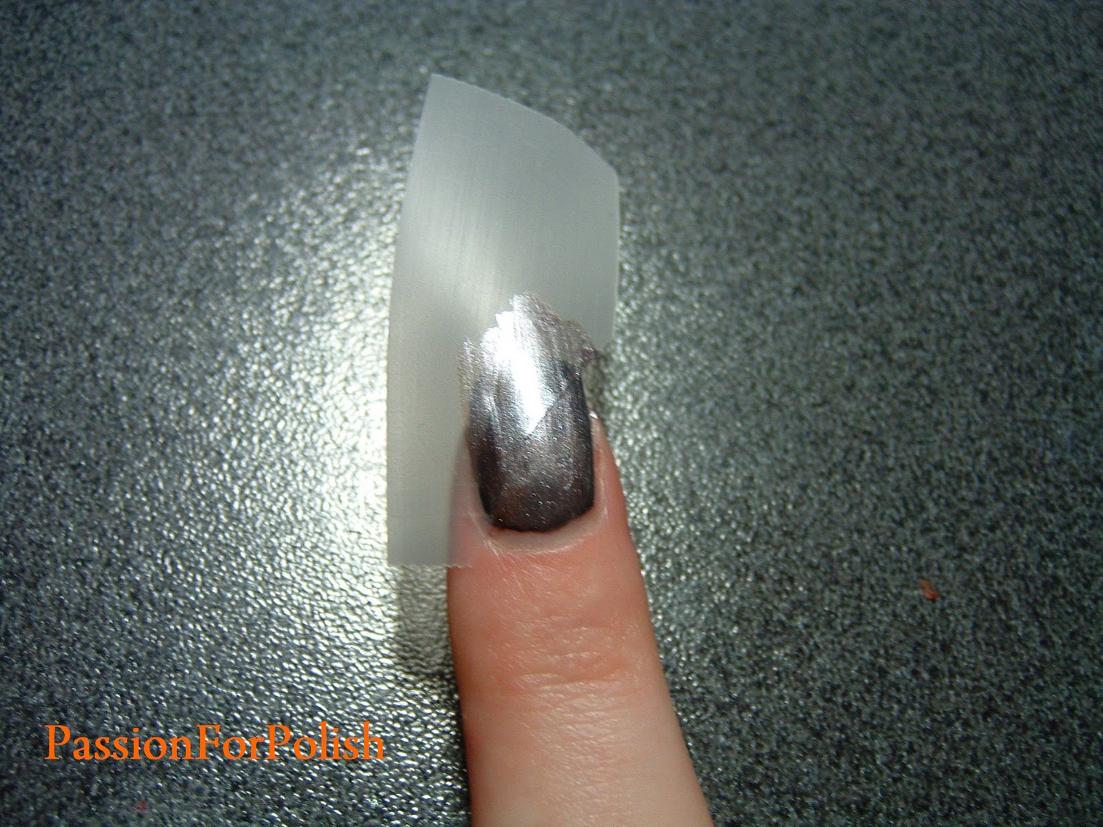 PassionForPolish How To Scotch Tape Nails