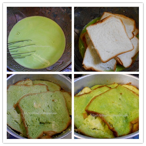 Resepi Bingka Roti Bakar