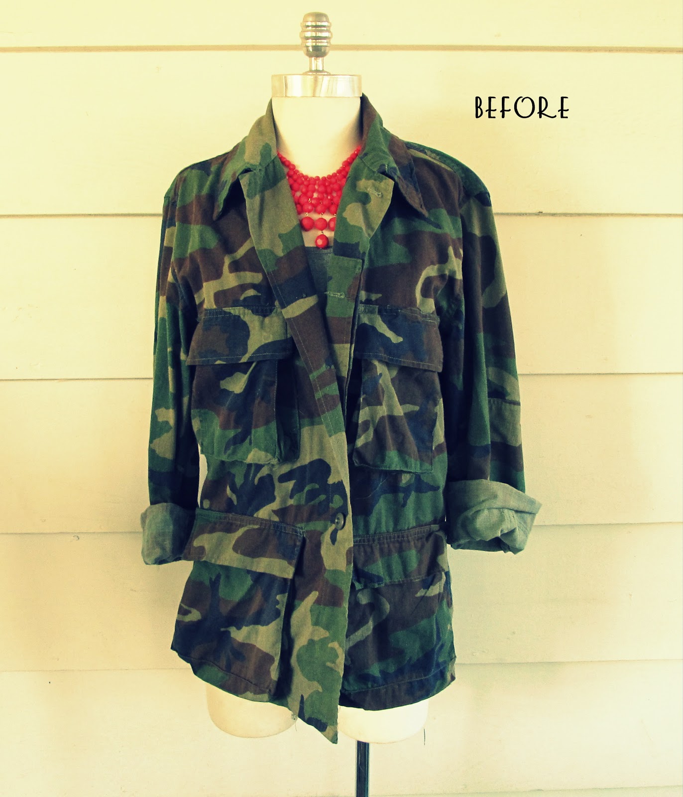 WobiSobi Glided Camo Jacket, DIY.