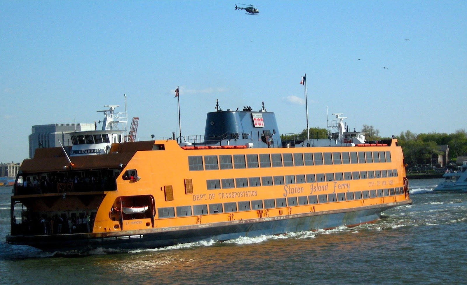 Manhattan from the ferry Emotion Recollected in Tranquillity