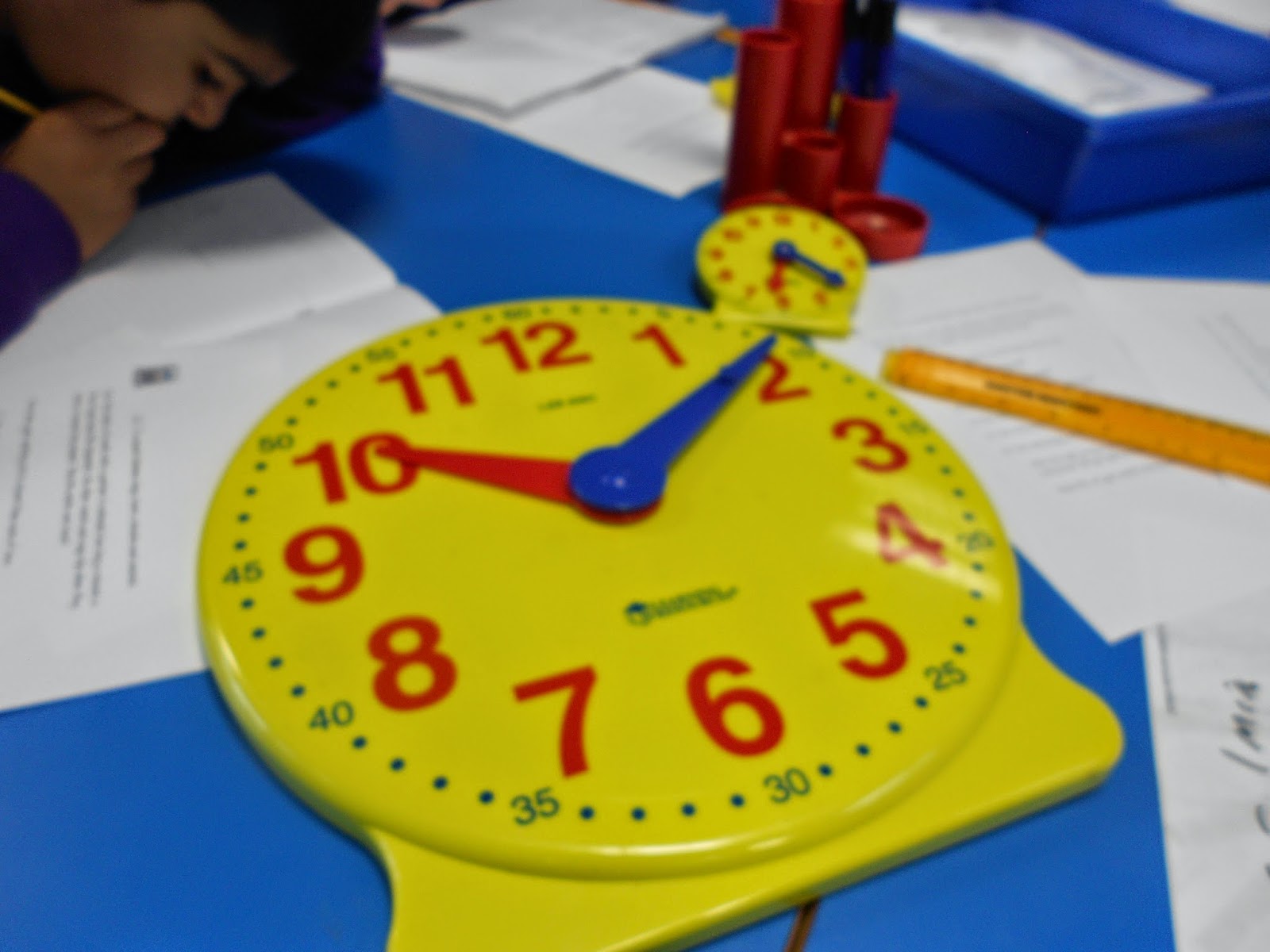 Ganges Class Maths Book Hickory Dickory Dock, The mouse ran up the