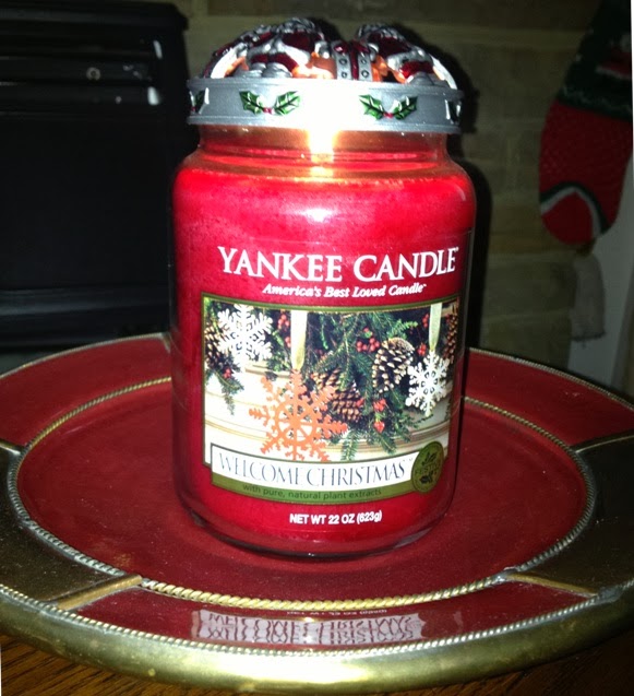 YANKEE CANDLE BURN REVIEW TO CHRISTMAS AND BEYOND! Andy's Yankees