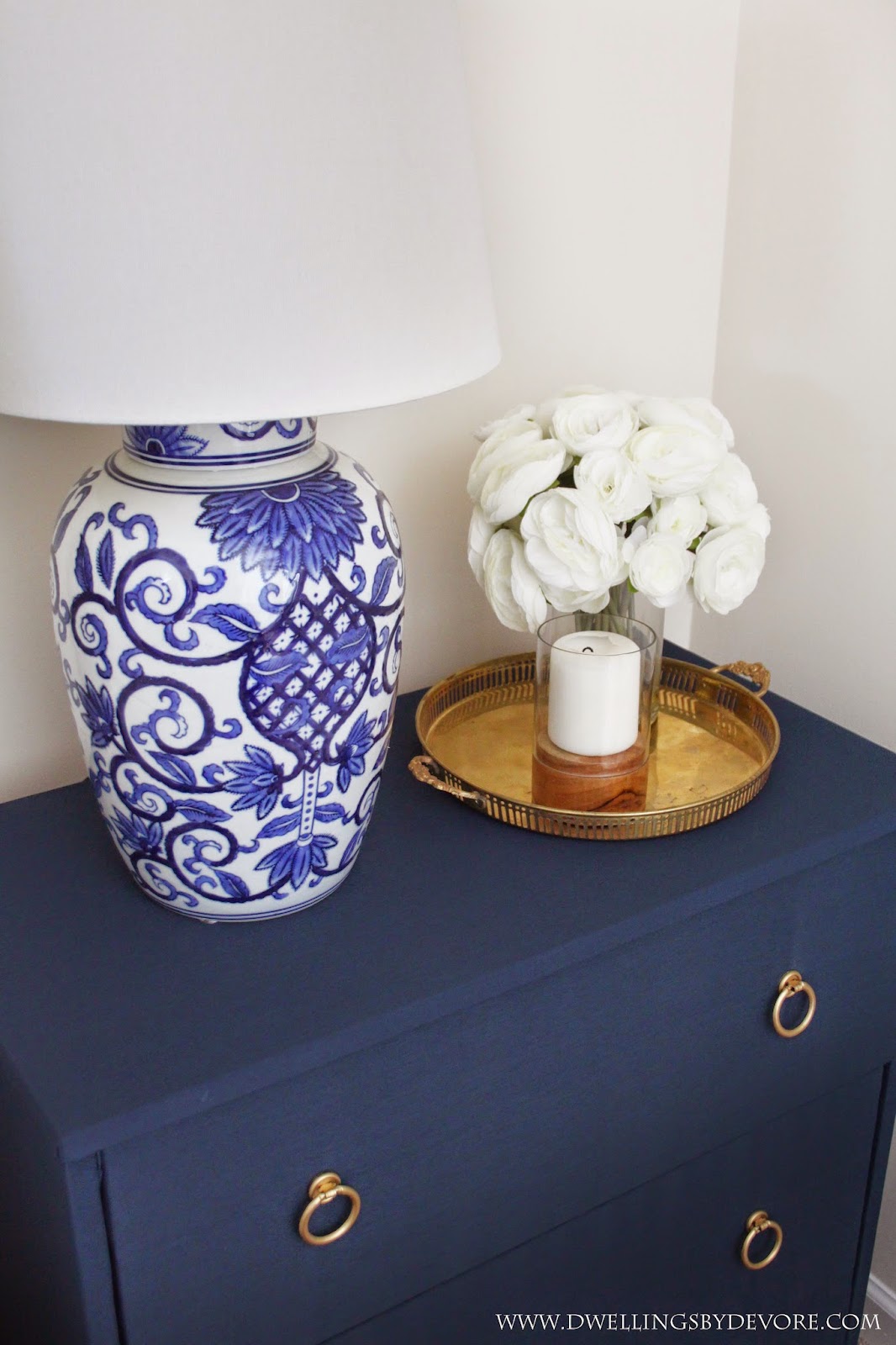Dwellings By DeVore DIY Fabric Covered Nightstand