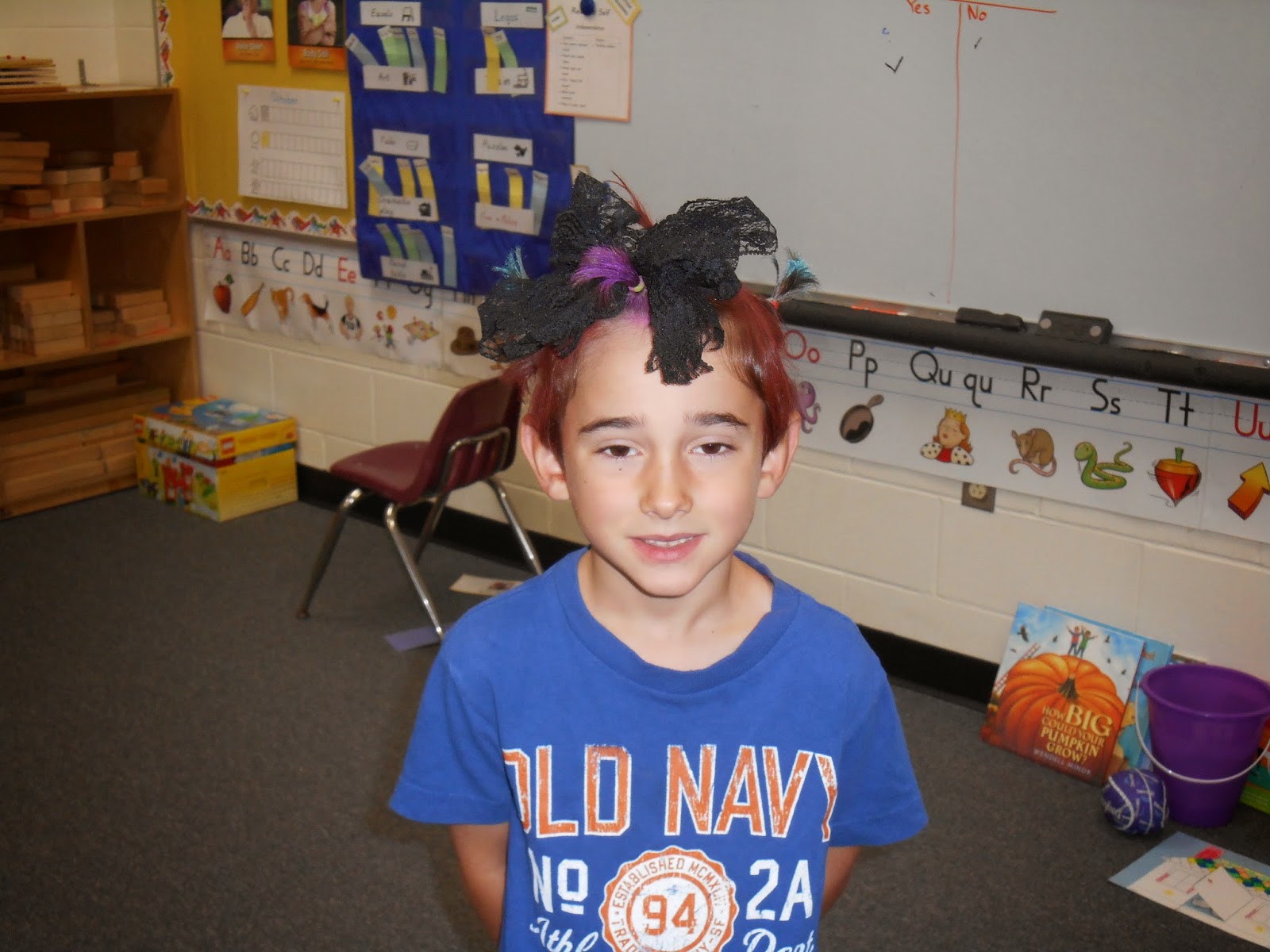 Mrs. Gilbar's Kindergarten Crazy Hair Day