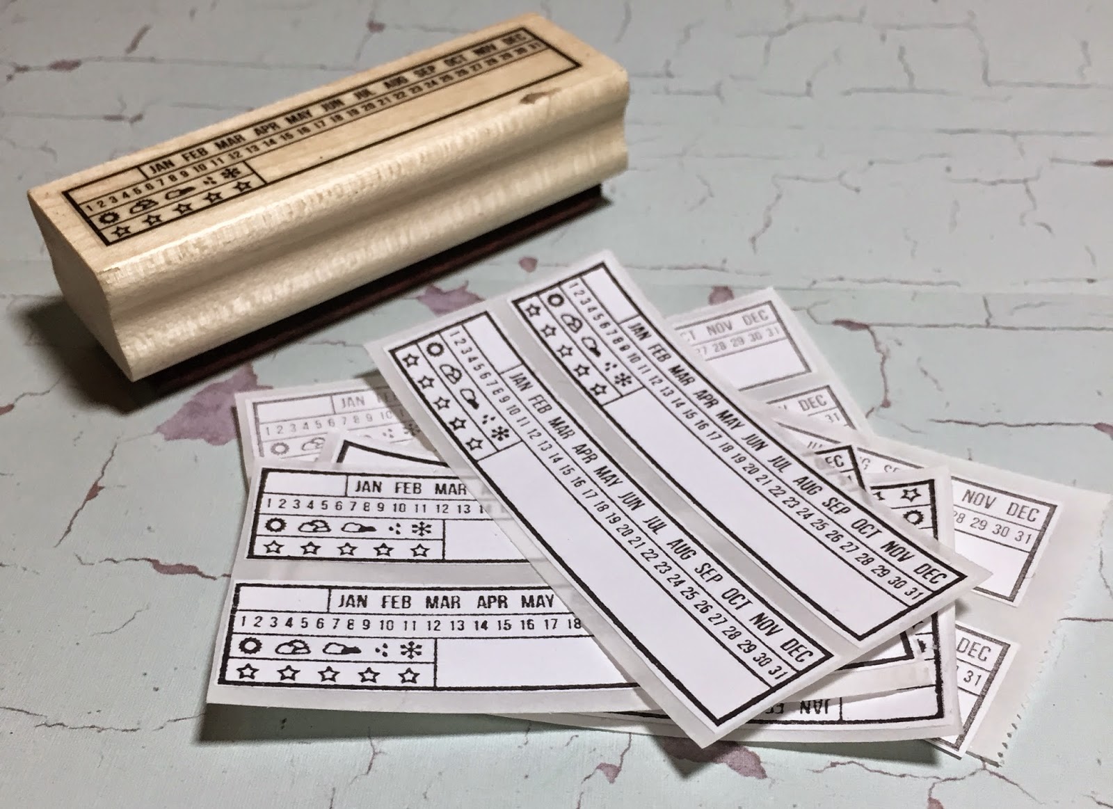 Calendar Stamp Bullet Journal : Life in print Calendar Stamp Bullet Journal : Life in print