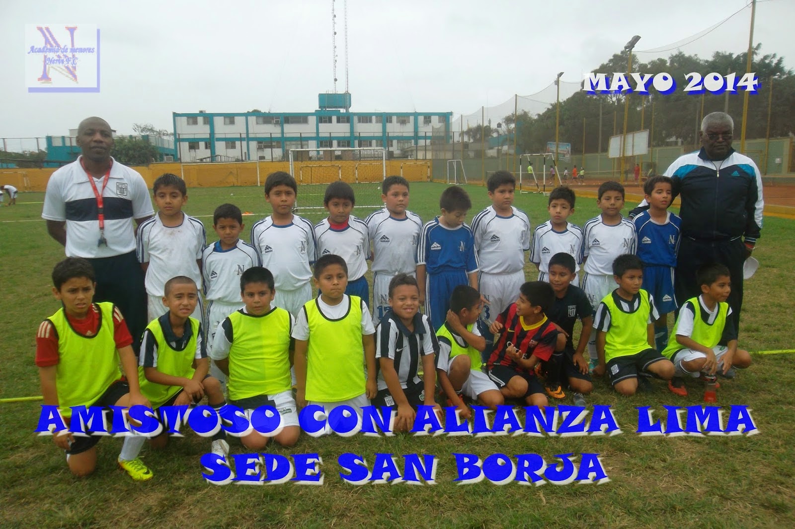 AMISTOSO CON ESCUELA ALIANZA LIMA SEDE SAN BORJA