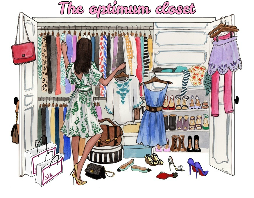 The optimum closet