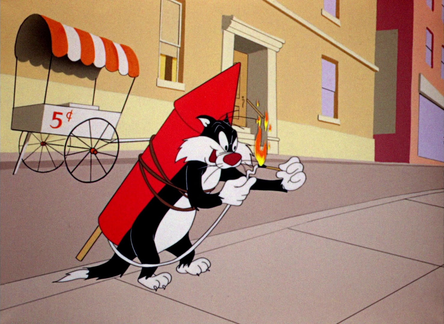 Sylvester giphy Looney Tunes Pictures: "Dog Pounded"