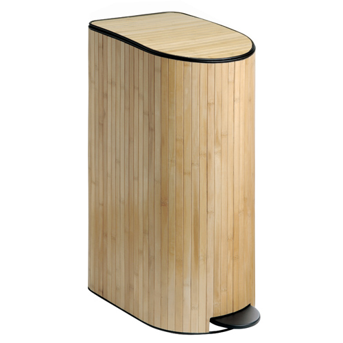 Bamboo Trash Can Bamboo Valance Photo