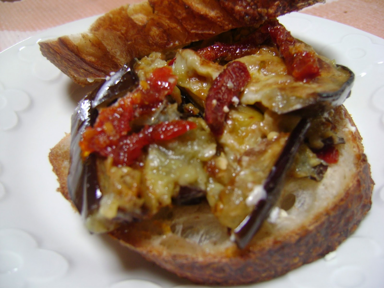 Roasted Eggplant Sandwich mysavoryspoon