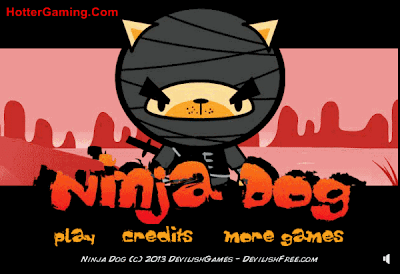 Unlimited Play Ninja Dog Free Online Game Cover Photo