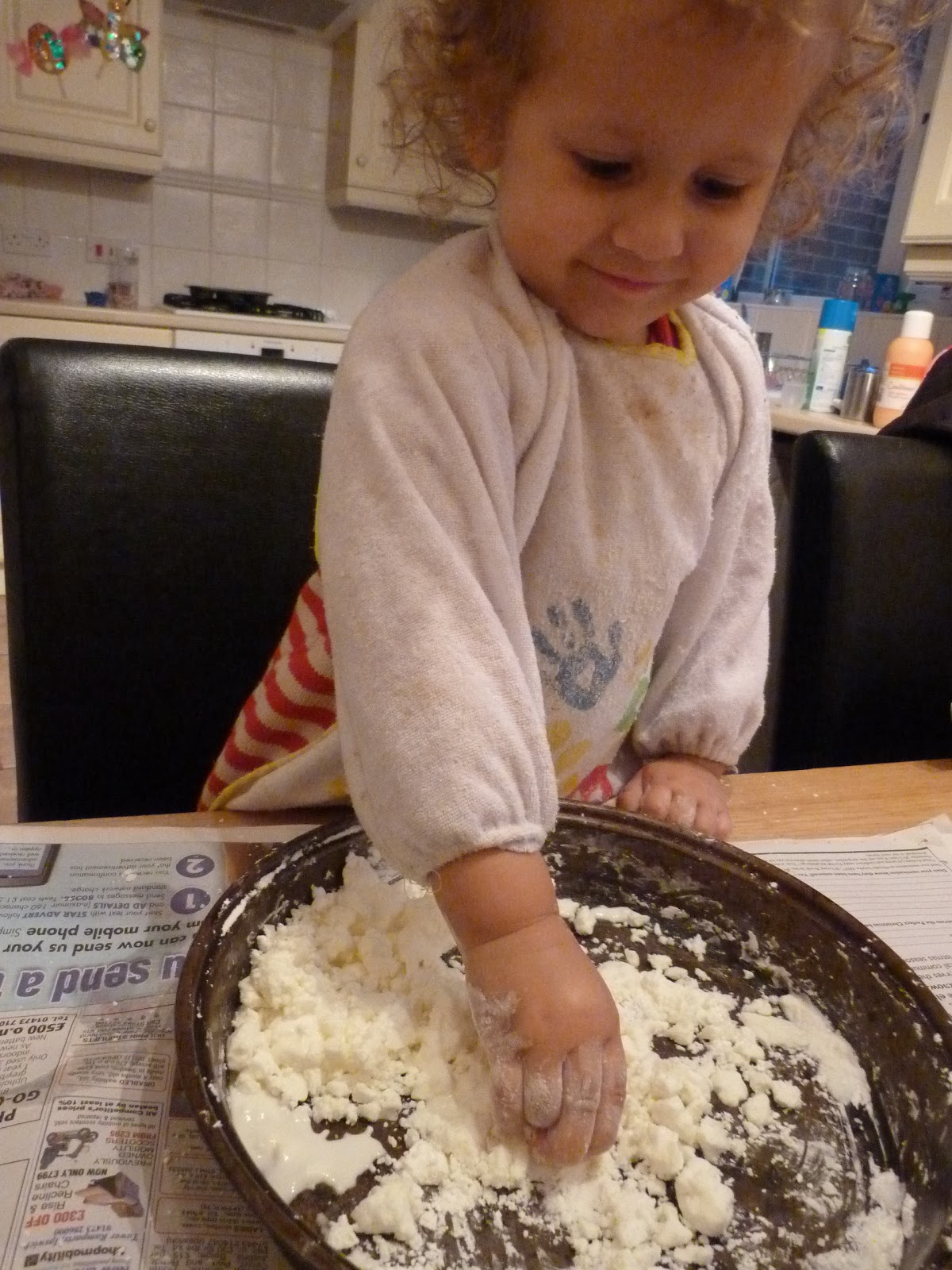 An Ordinary Life Step by Step how to make Corn Flour Slime