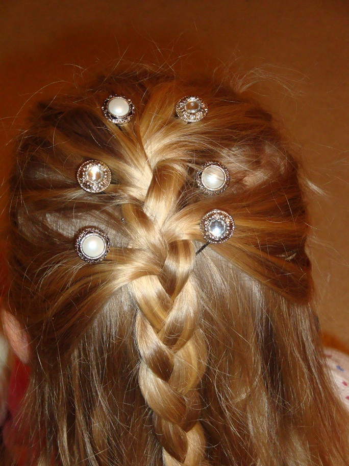 Olive Plants All Around My Table Homemade Hair Jewelry