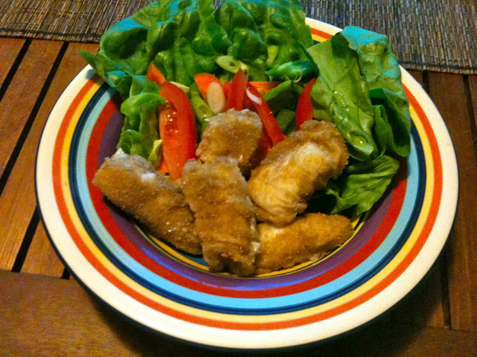 The Active Scrawler Allergy free oven baked fish fingers recipe