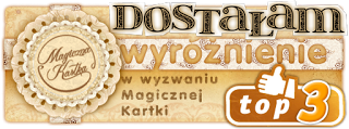 Wyróżnienie Magicznej Kartki