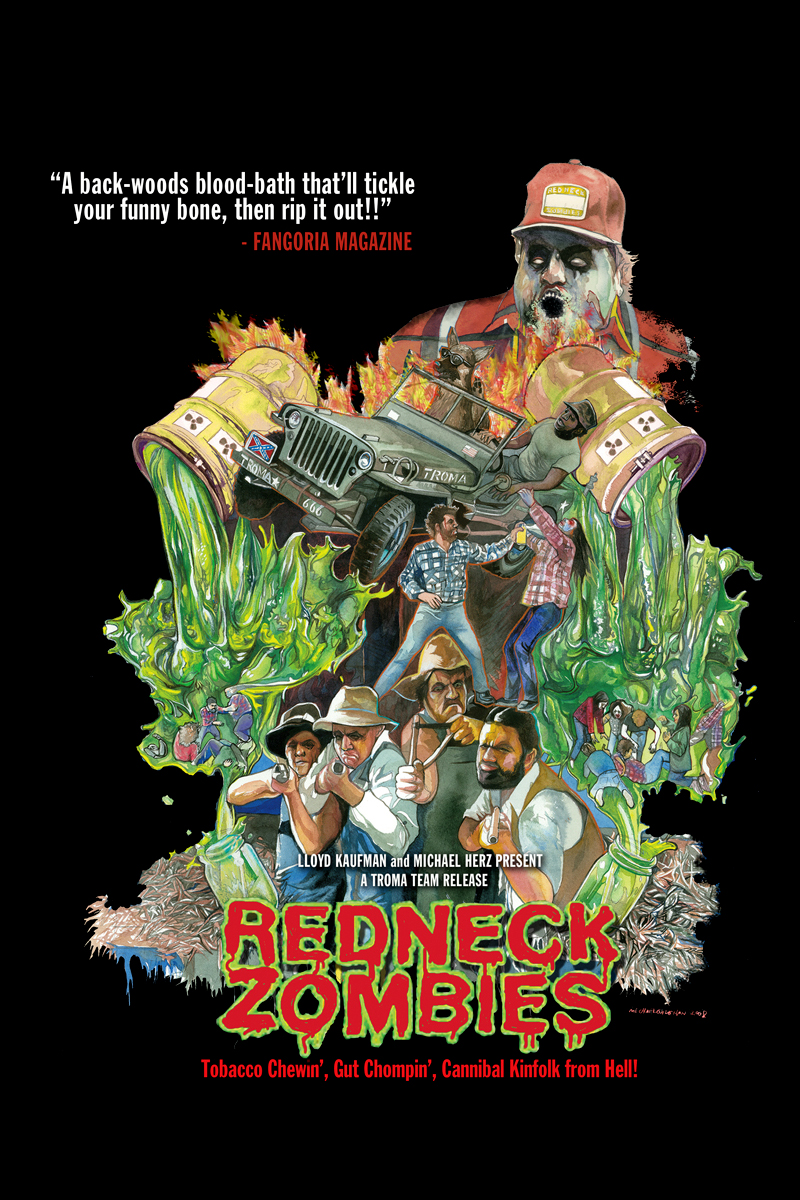 Postnuclear Bloody Films ESPECIAL TROMA I REDNECK ZOMBIES (1989)