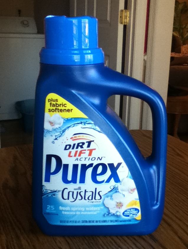Swimming in Cats Purex plus Fabric Softener with Crystals Fragrance