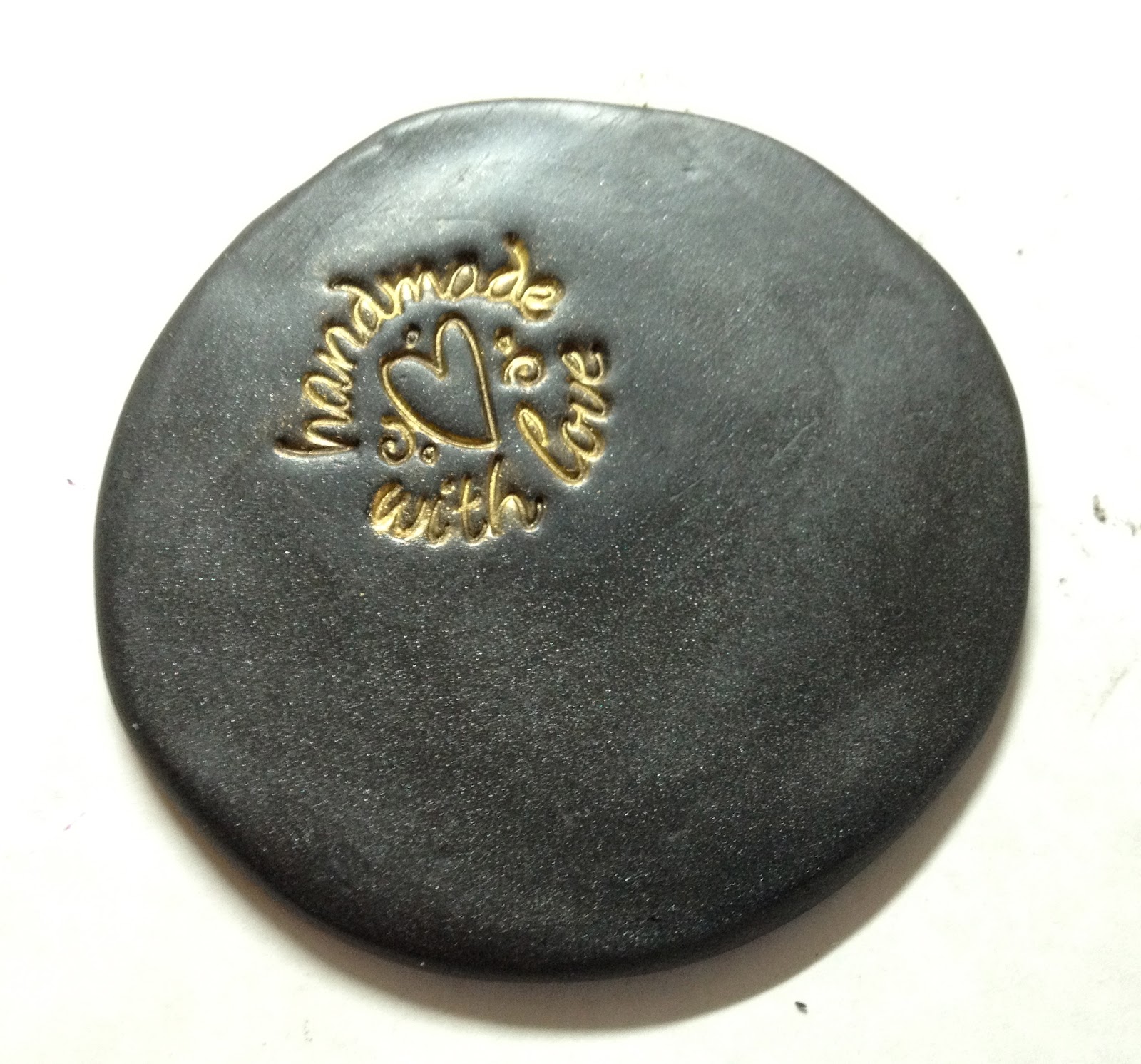 KatersAcres Embossing with Powders a Polymer Clay Tutorial KatersAcres