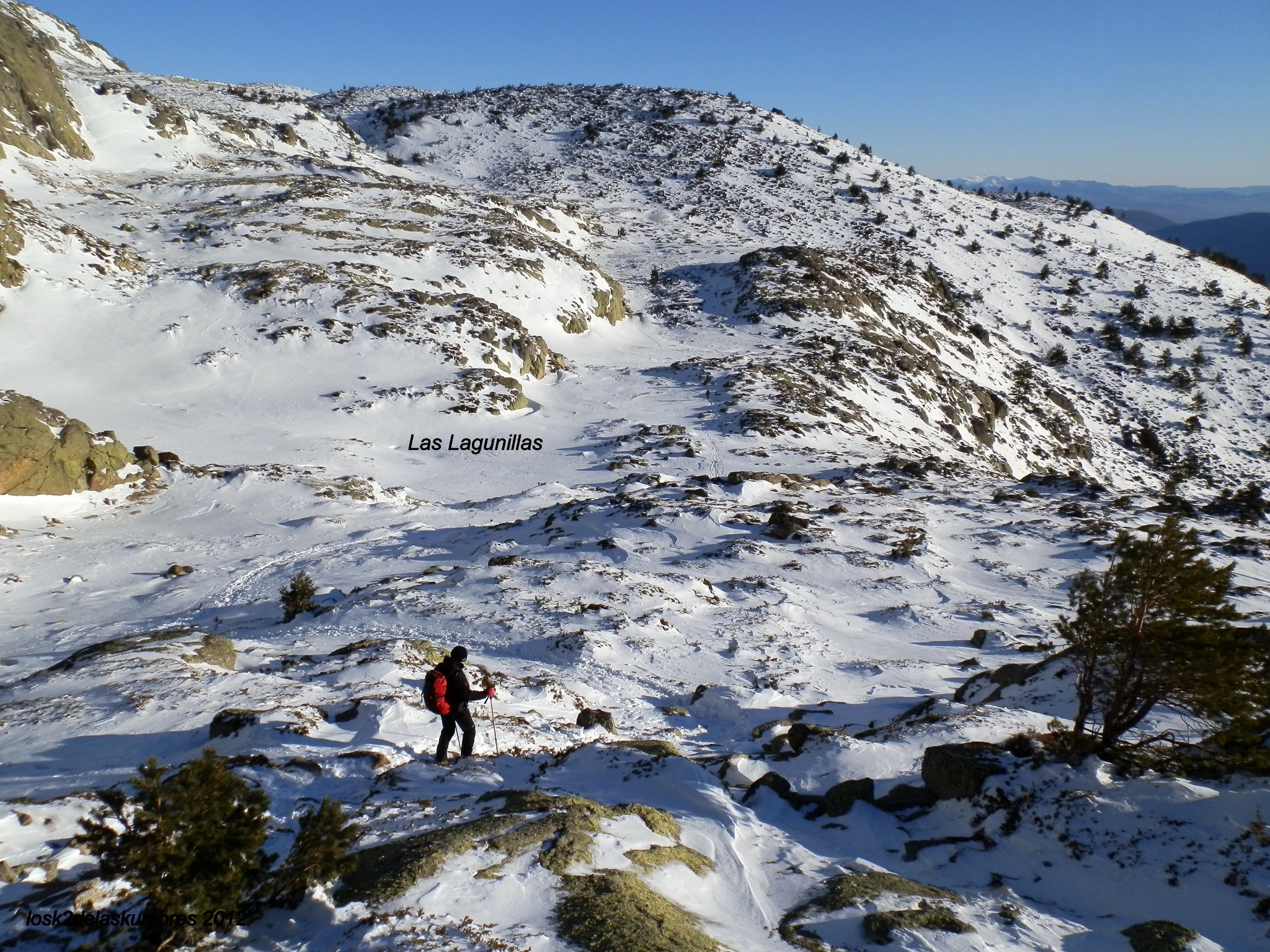 lagunillas Peñalara, hacia el Risco de los Pajaros