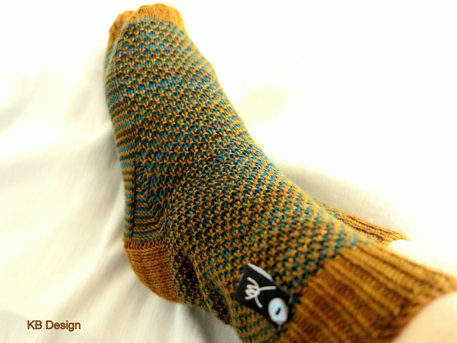 Kb Design Socken Im Gebrochenen Perlmuster
