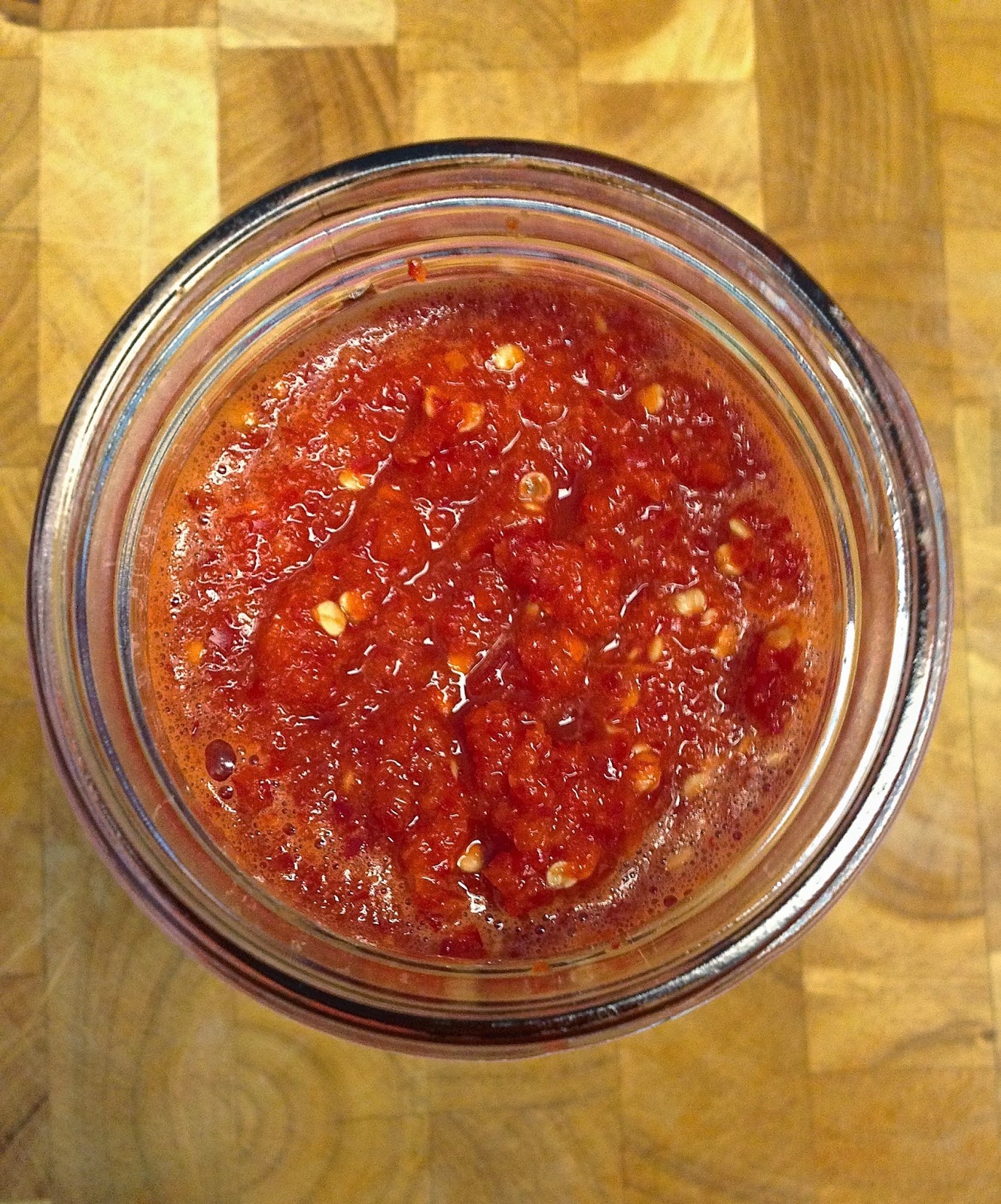 Entropy Kitchen Making Fermented Chile Sauce (My Version of Sriracha