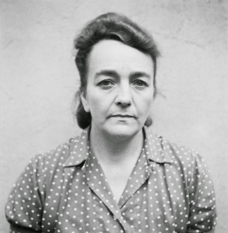 Ewa+Paradies+Photos Mugshots of Female Nazi Concentration Camp Guards while Awaiting Trial ...