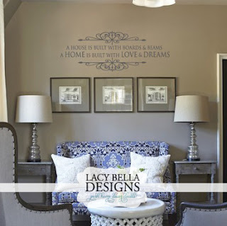 Lacy Bella Designs: A House Is Built With Boards and Beams ...