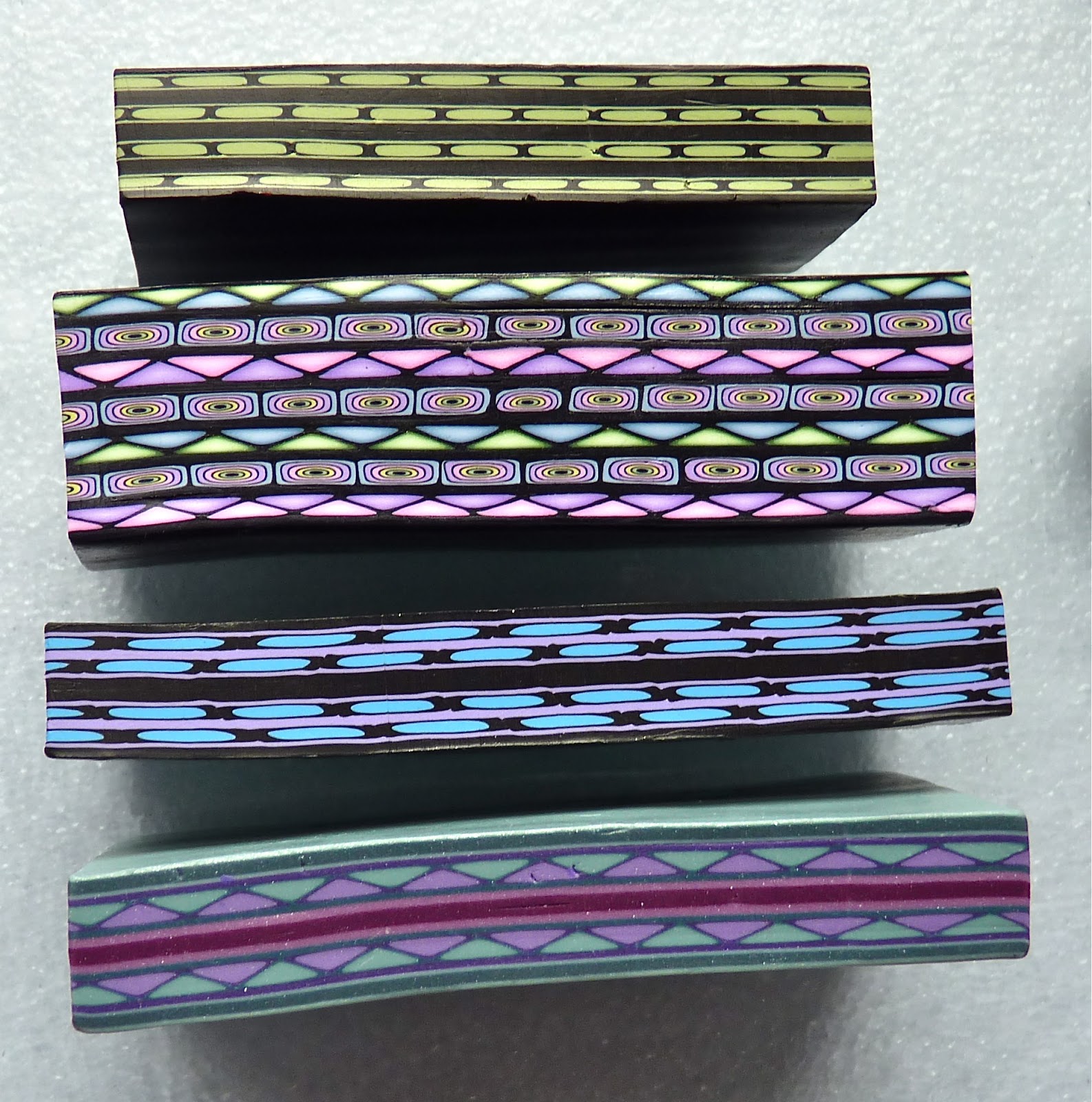 Knightwork Playing with Clay BJ's Polymer Clay Border Canes