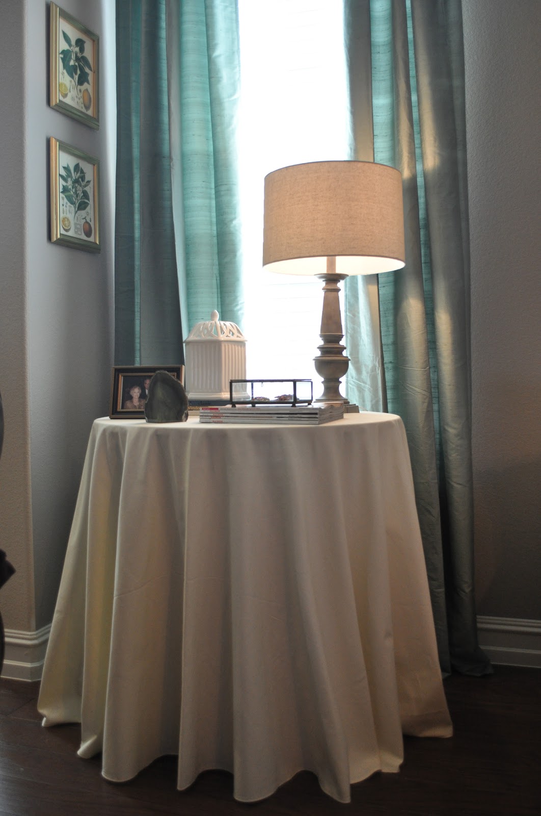 A Lived in Home My Skirted Table