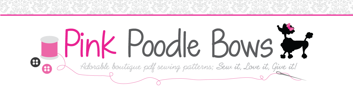 PDF Sewing Patterns for girls dresses and clothing by Pink Poodle Bows