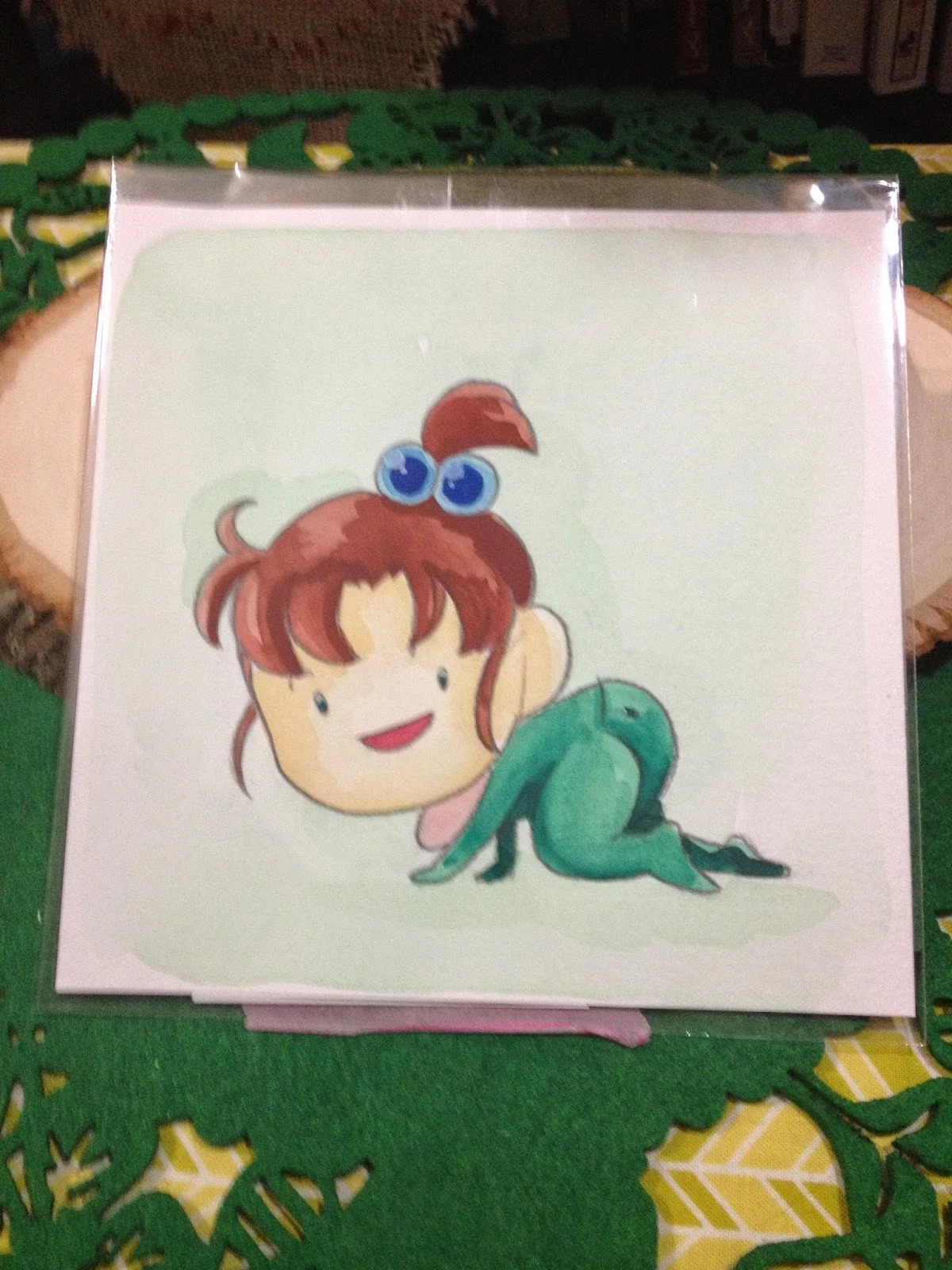 Baby Sailor Jupiter Watercolor