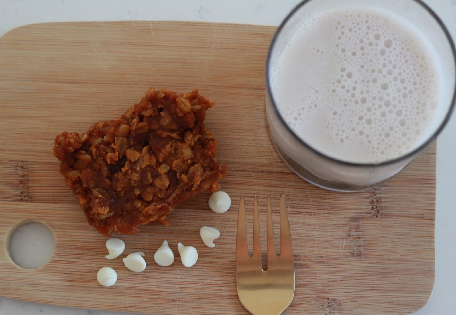 Pumpkin Peanut Butter Oatmeal Bars