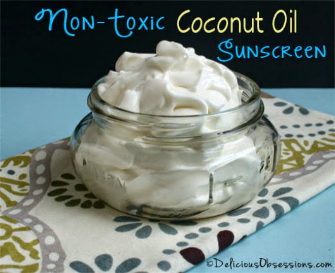 Skin Care Chronicle DIY NonToxic Full Spectrum Coconut Oil Sunscreen