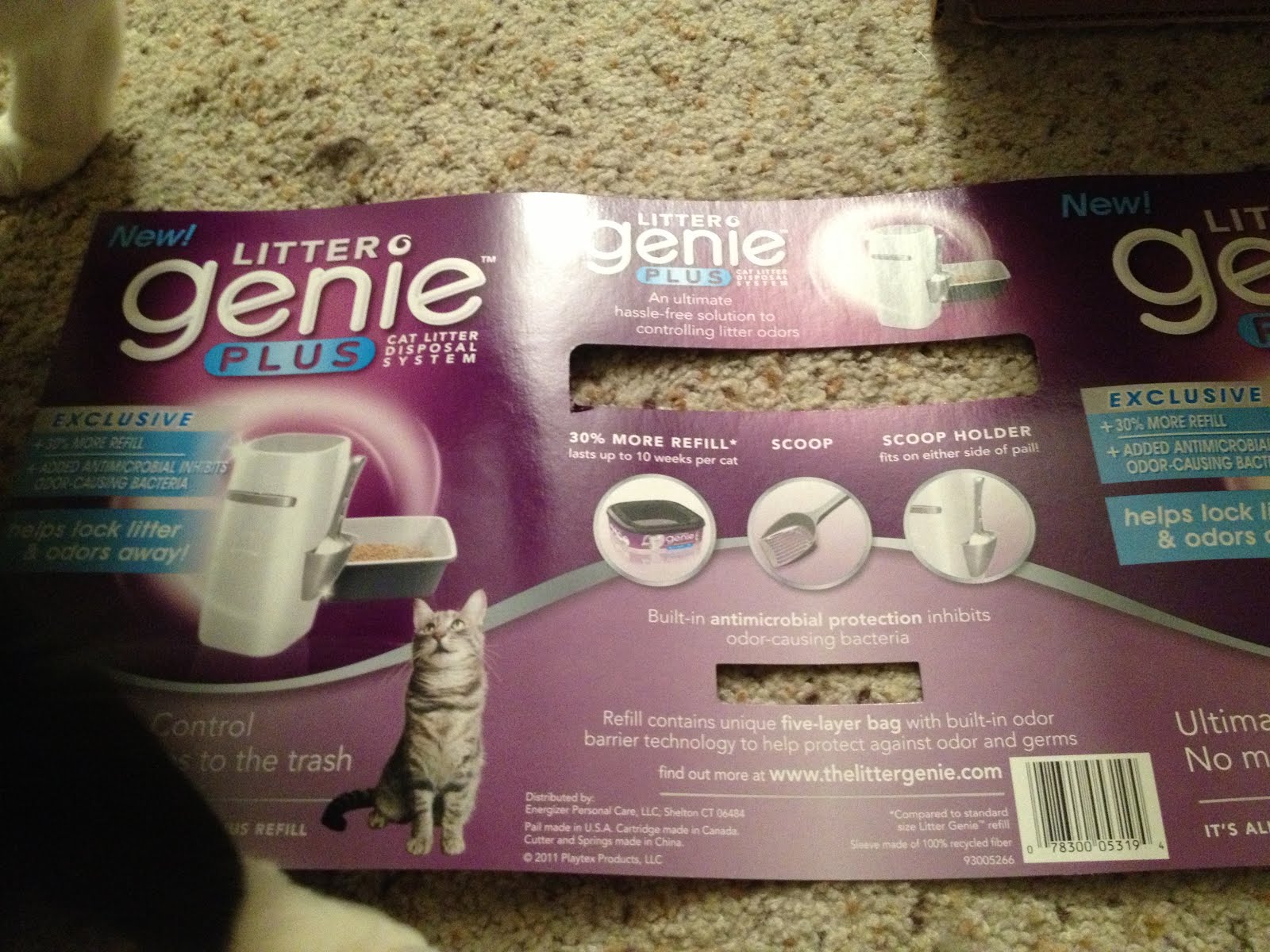 My Cat Boys Litter Genie First Time User How To