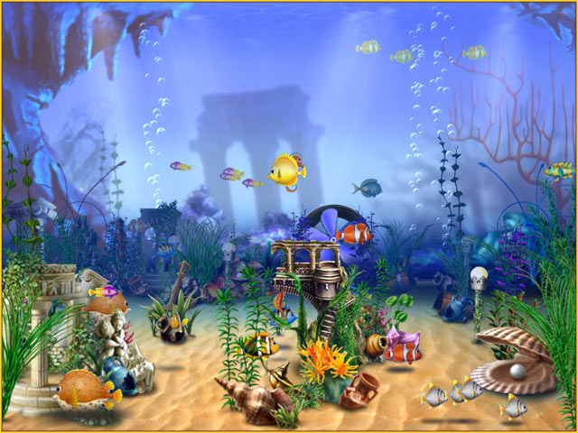Aqua 3d Screensaver