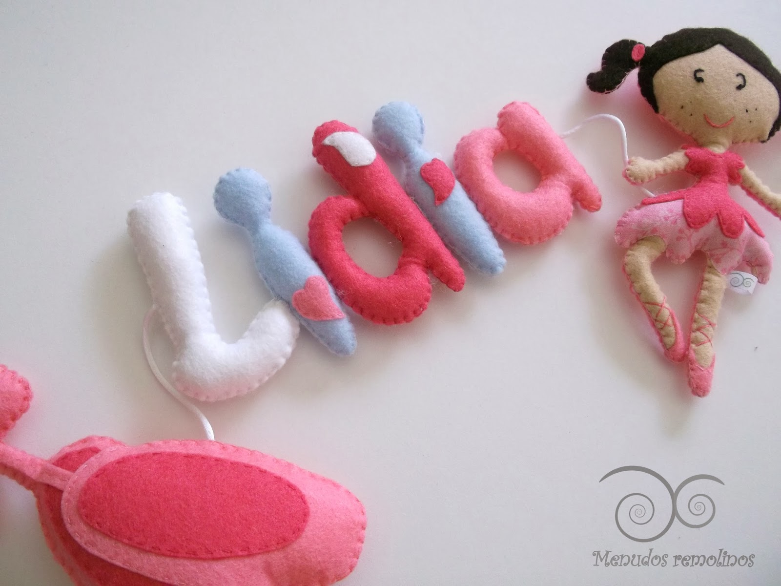 bailarinas de fieltro
