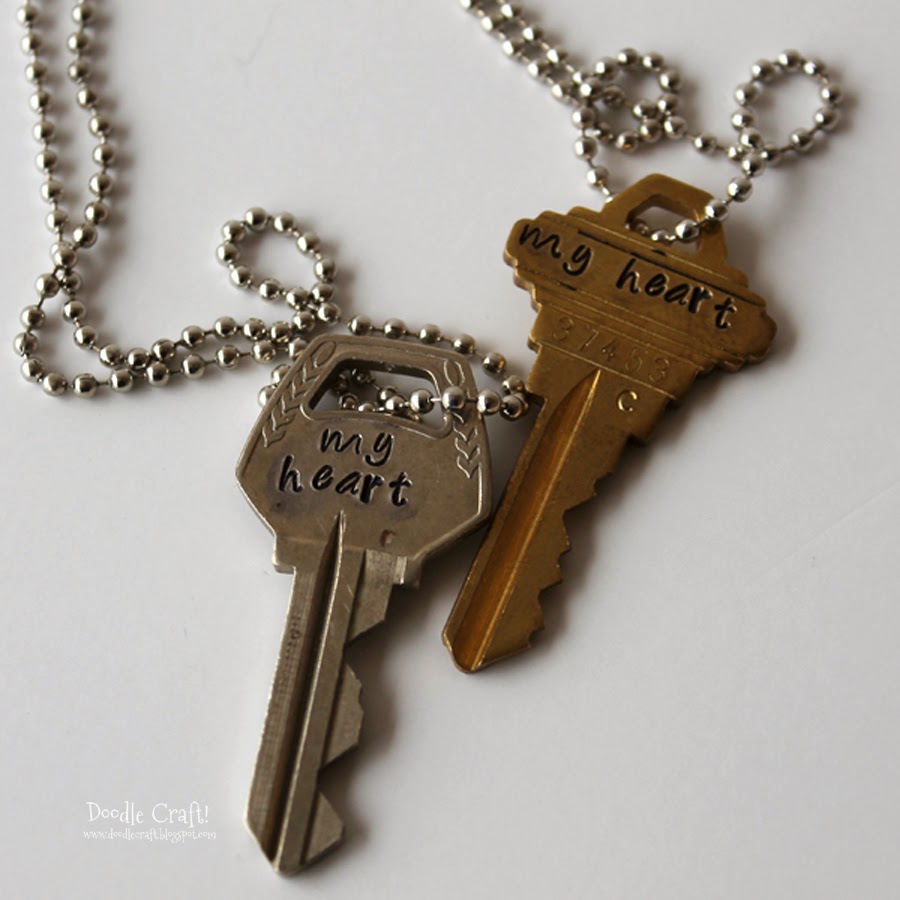 Metal Stamped Keys!