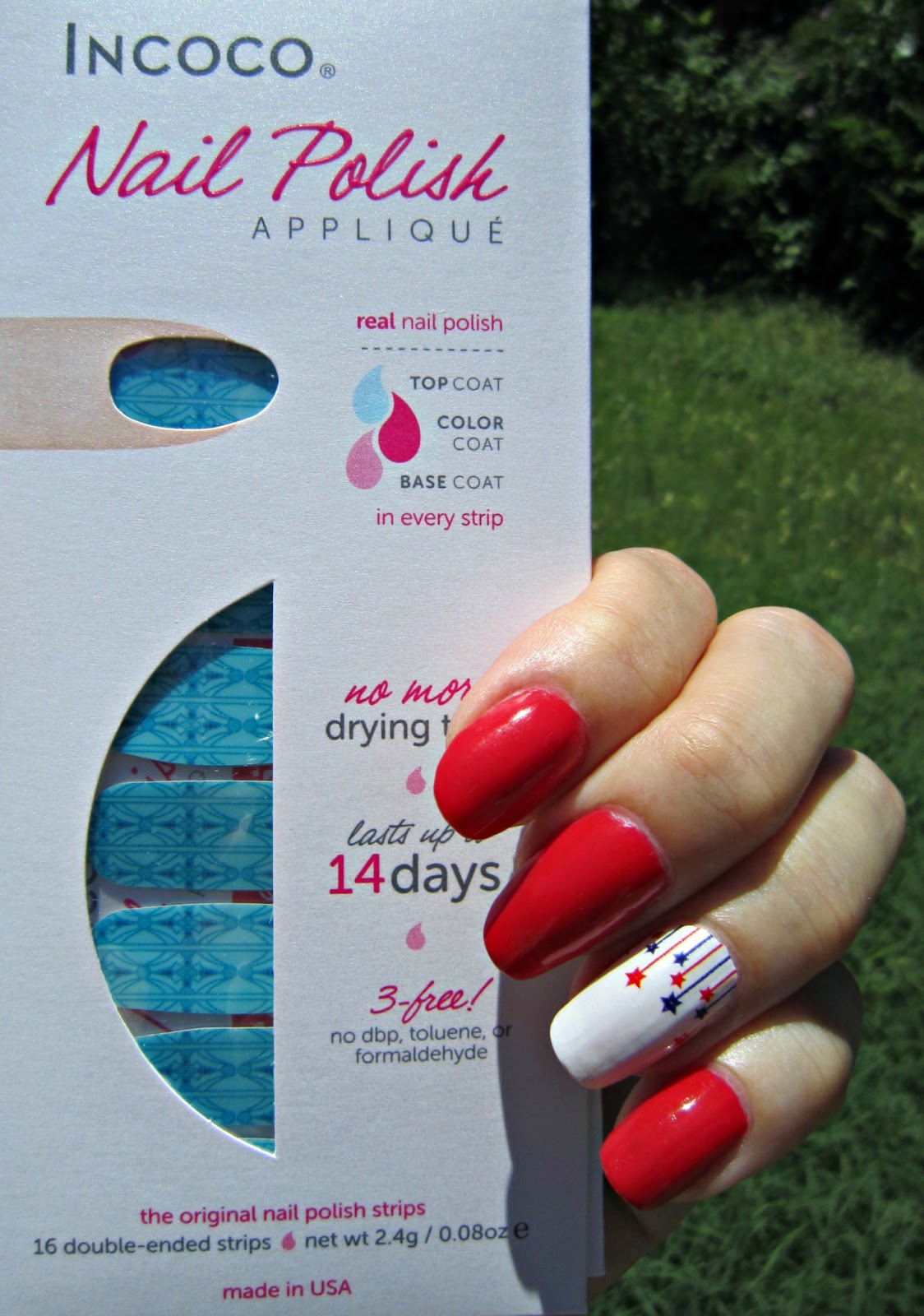 Concrete and Nail Polish Incoco Shooting Stars!