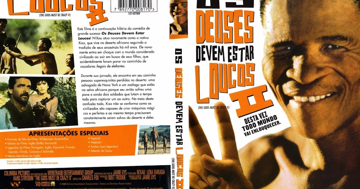 Trilogia Os Deuses Devem Estar Loucos 1,2 e 3
