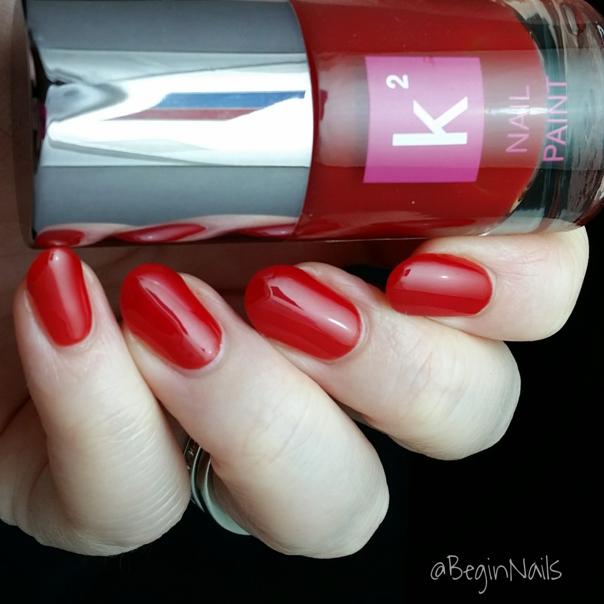 Let's Begin Nails K2 Nail Paint Swatch and Review