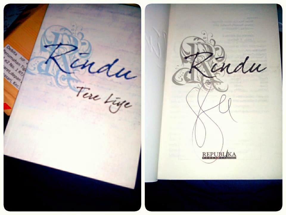 mine Resensi novel RINDU by tere liye