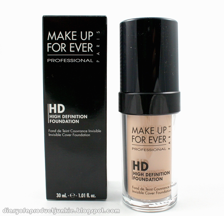 Review Makeup Forever HD Foundation Diary of a Product Junkie