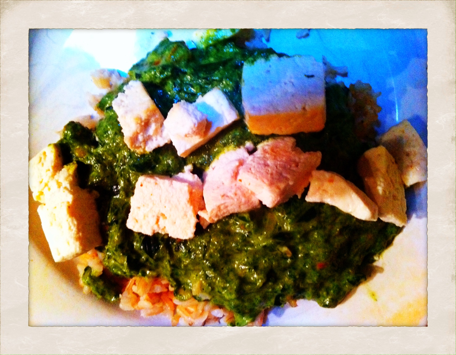 Aldi Vegetarian Saag (Palak) Paneer