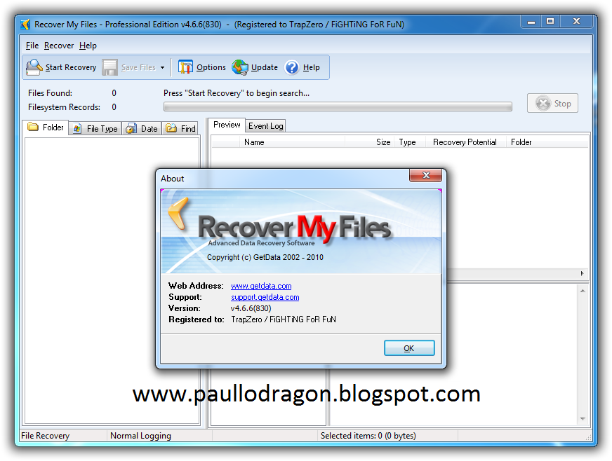 Serial Recover My Files 4.6.6 License Key.rar