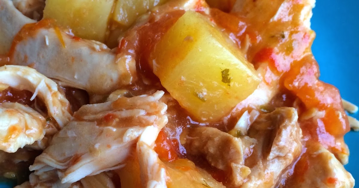 The Hungry Lightweight Pineapple Salsa Chicken (Crock Pot Recipe)