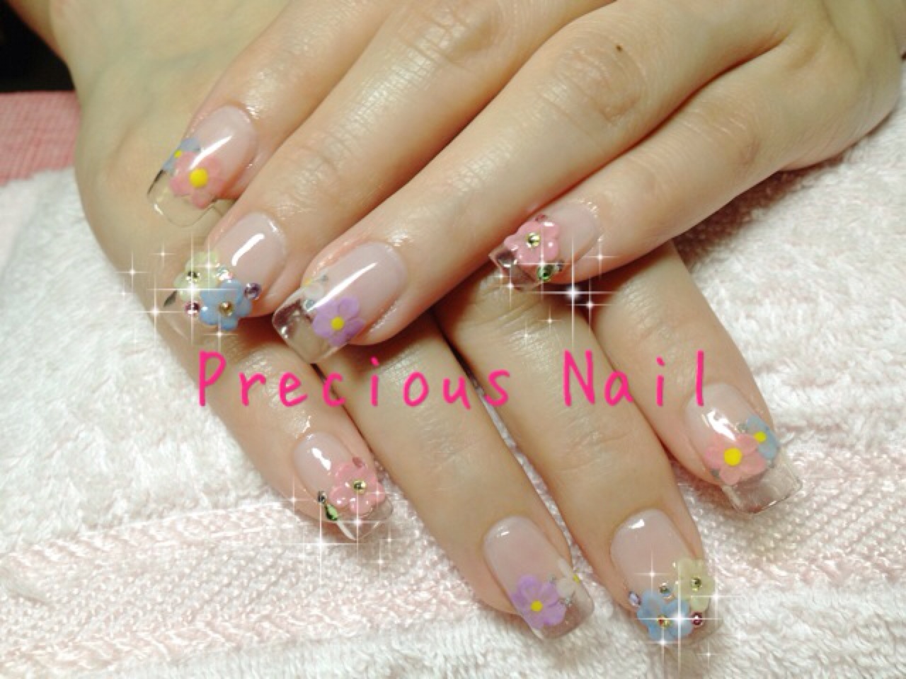 Precious Nail Services Clear extensions