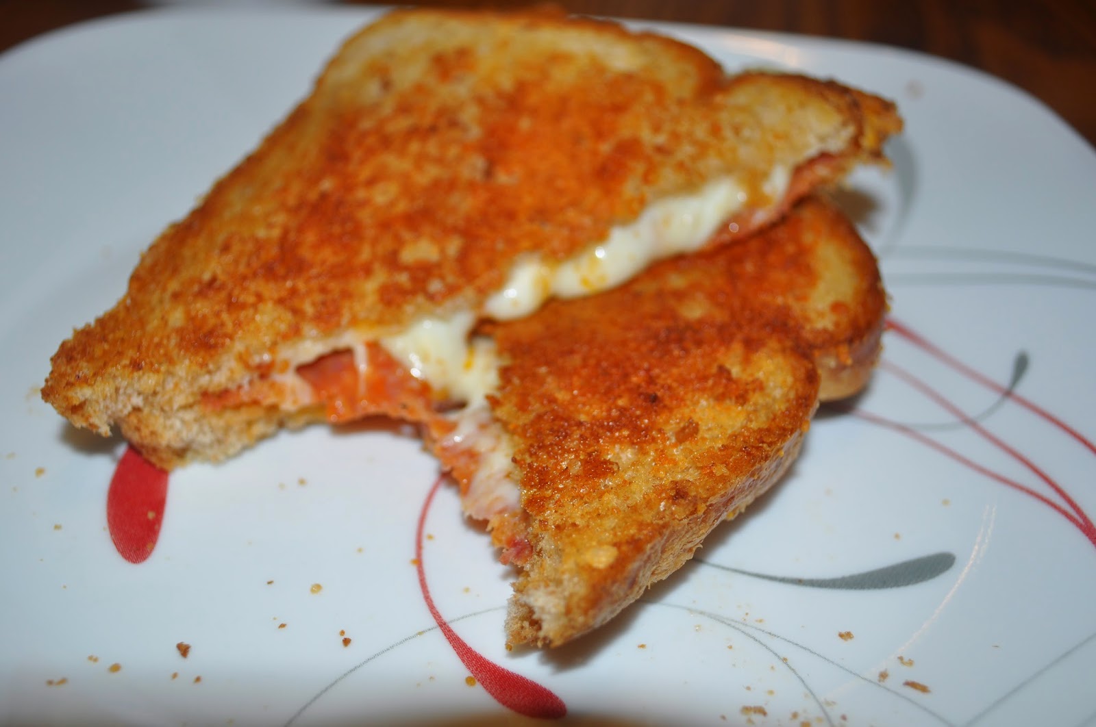 Beth's Favorite Recipes Parmesan Crusted Pizza Grilled cheese