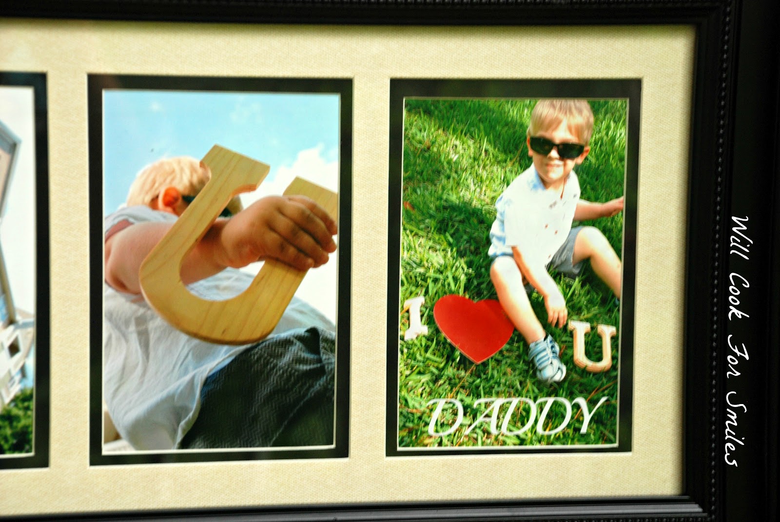 Our Father' Day Gift "I Love You, Daddy" Picture Frame Will Cook For